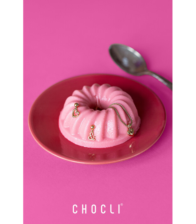 Chocli Altın Kaplama Kolye & Bileklik Charm (18 Ayar) // Love