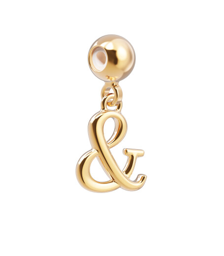 Chocli Altın Kaplama Kolye & Bileklik Charm (18 Ayar) // &