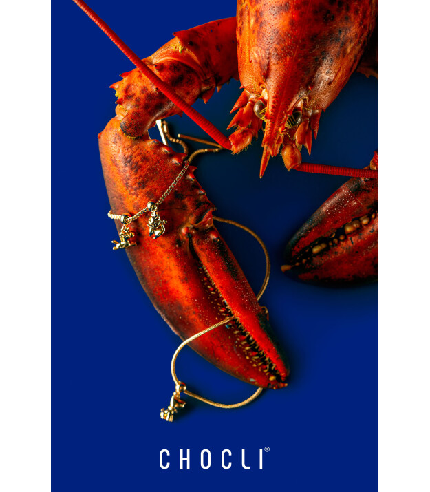 Chocli Altın Kaplama Kolye & Bileklik Charm (18 Ayar) // Unicorn