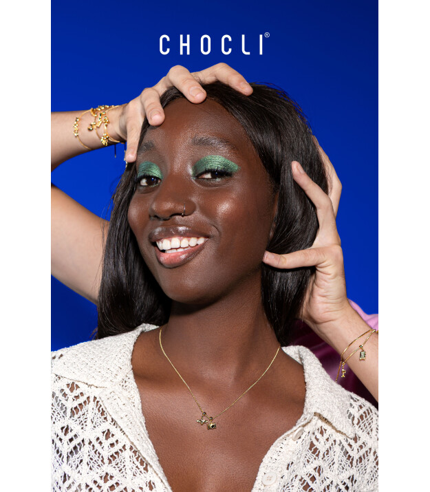 Chocli Altın Kaplama Kolye & Bileklik Charm (18 Ayar) // Kamera