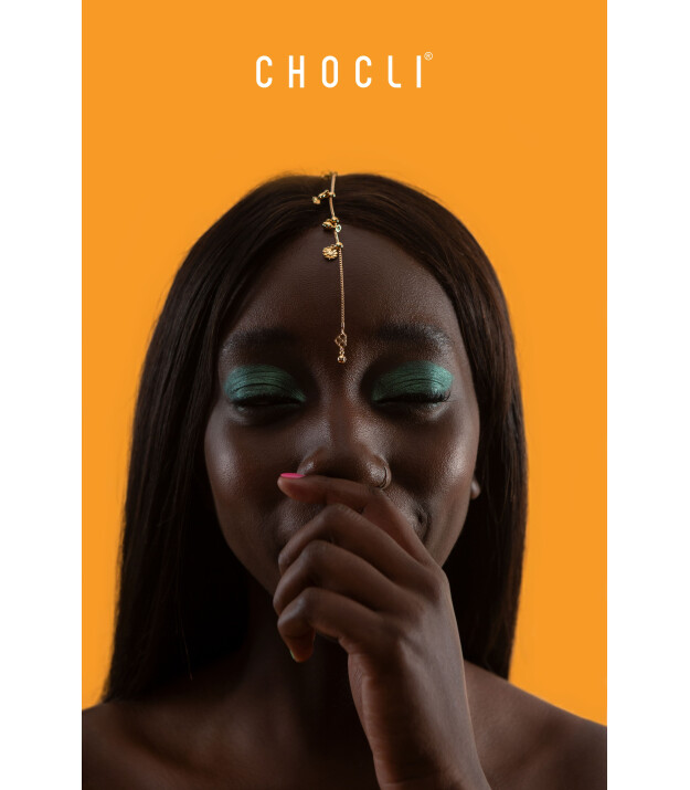 Chocli Altın Kaplama Kolye & Bileklik Charm (18 Ayar) // Pusula