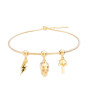 Chocli Altın Kaplama Kolye & Bileklik Charm (18 Ayar) // Kulaklık