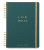 Designworks Ink Ayra&ccedil;lı Spiralli Defter - Jumbo // Live Well