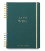 Designworks Ink Ayra&ccedil;lı Spiralli Defter - Jumbo // Live Well