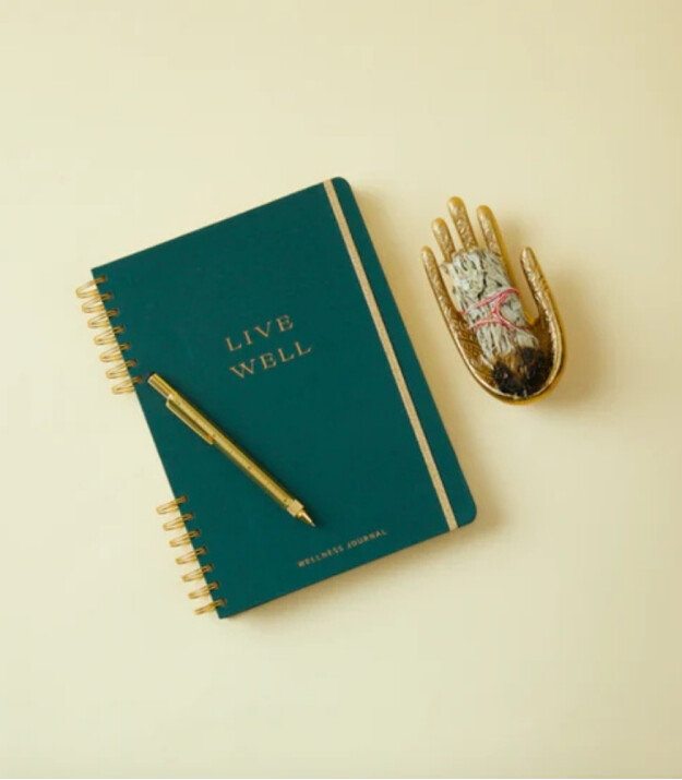 Designworks Ink Ayra&ccedil;lı Spiralli Defter - Jumbo // Live Well