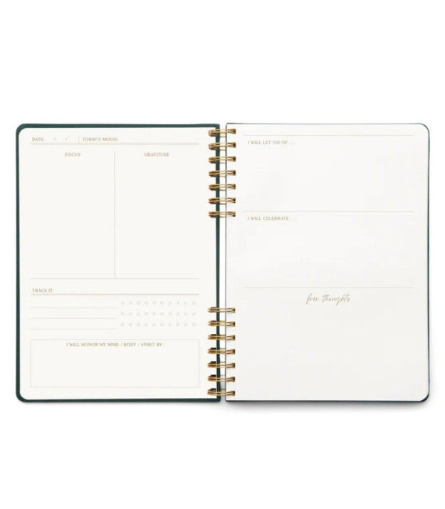 Designworks Ink Ayra&ccedil;lı Spiralli Defter - Jumbo // Live Well