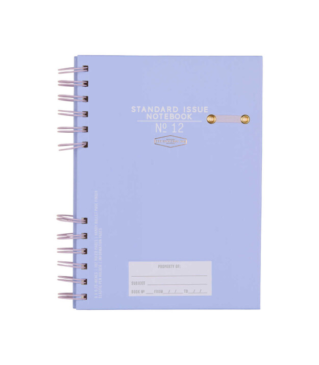 Designworks Ink Spiralli Defter // Lavender - Periwinkle