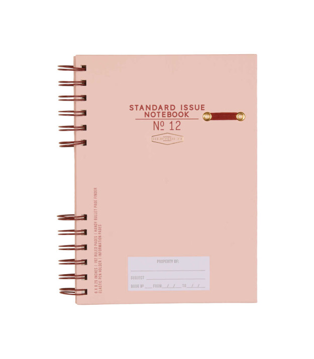 Designworks Ink Spiralli Defter // Rosewood - Blush