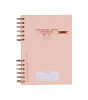 Designworks Ink Spiralli Defter // Rosewood - Blush