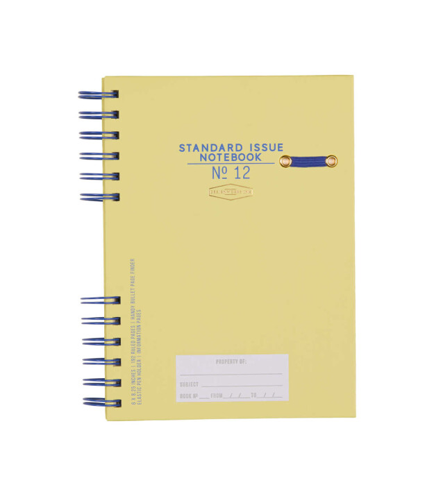 Designworks Ink Spiralli Defter // Cobalt - Citron