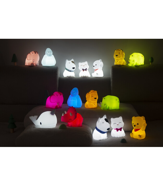 Dhink Silikon Gece Lambası (Şarjlı) // Fil Maya