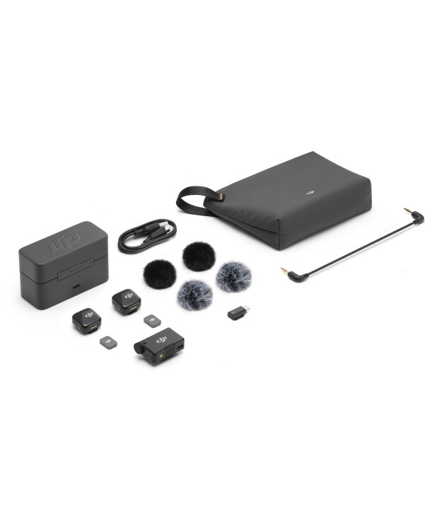 DJI Mic Mini (2TX+1RX+Charging Case）