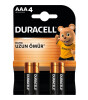 Duracell Basic AAA İnce Kalem Pil (4 Adet)