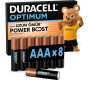 Duracell Optimum AAA İnce Kalem Pil (8 Adet)