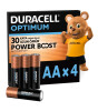 Duracell Optimum AA Kalın Kalem Pil (4 Adet)