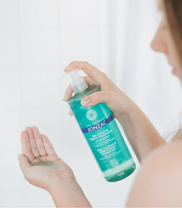 Eau Thermale Jonzac Rehydrate Kuru ve Hassas Ciltler için Organik Nemlendirici Duş Jeli