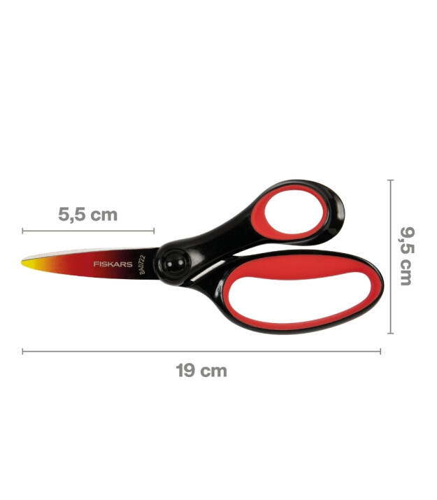 Fiskars Big Kids Makas (15 cm) // Degrade Kırmızı