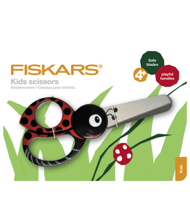 Fiskars Çocuk Makas // Uğur Böceği