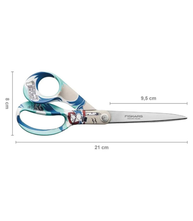 Fiskars Moomin Yetişkin Makası (21cm) // Pappa