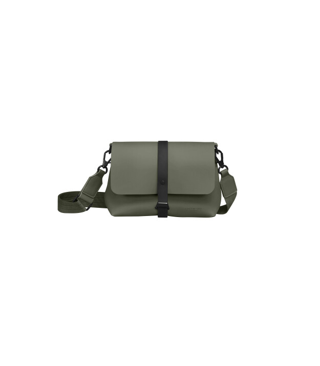 Gaston Luga Spläsh Crossbody Bag // Olive