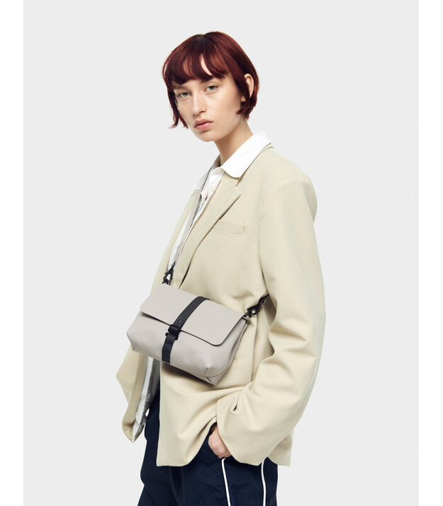 Gaston Luga Splash Crossbody &Ccedil;anta - Gri