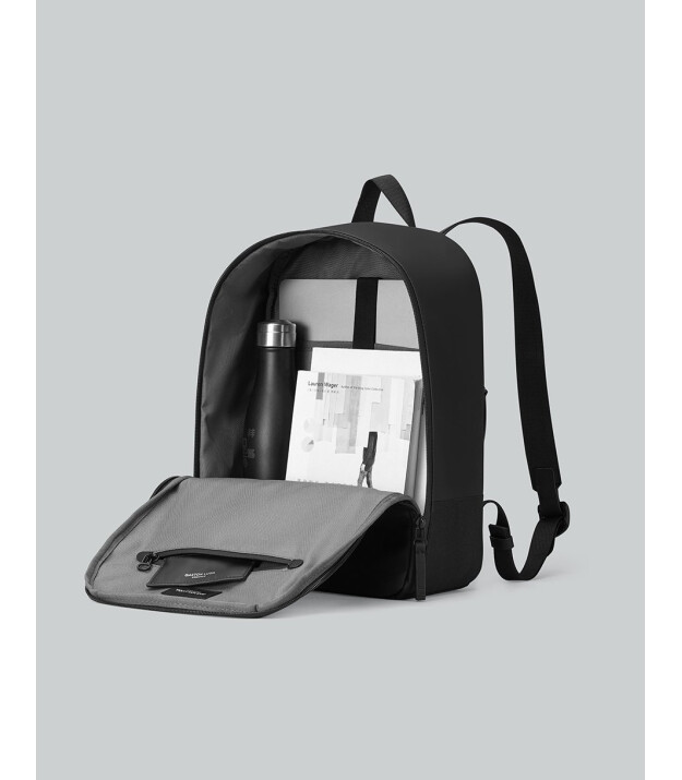 Gaston Luga Dash Daily Laptop B&ouml;lmeli Sırt &Ccedil;antası (14 inch) // Siyah