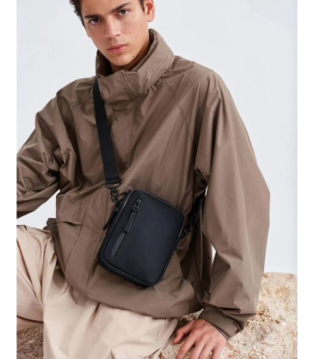 Gaston Luga Dash Vertı Crossbody &Ccedil;anta - Siyah