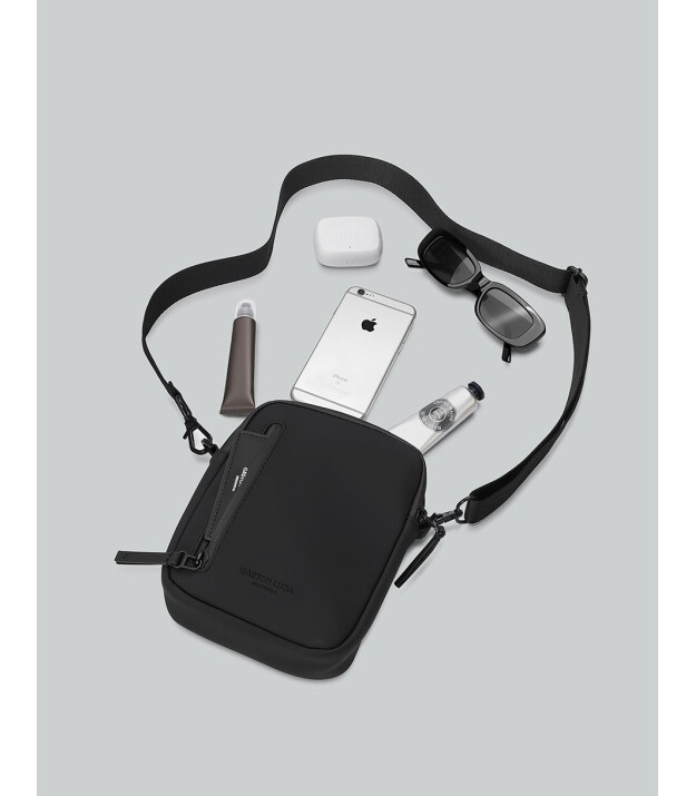 Gaston Luga Dash Vertı Crossbody &Ccedil;anta - Siyah