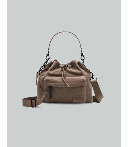 Gaston Luga Splash Bucket Crossbody Çanta - Kahverengi