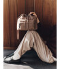 Gaston Luga Splash Bucket Crossbody &Ccedil;anta - Kahverengi