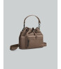 Gaston Luga Splash Bucket Crossbody &Ccedil;anta - Kahverengi