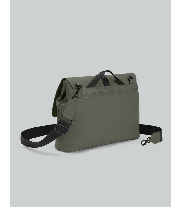 Gaston Luga Splash Crossbody Large 14" &Ccedil;anta - Zeytin Yeşili