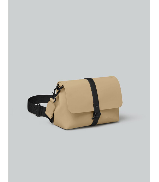 Gaston Luga Splash Crossbody &Ccedil;anta- Latte
