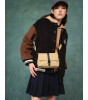 Gaston Luga Splash Crossbody &Ccedil;anta- Latte