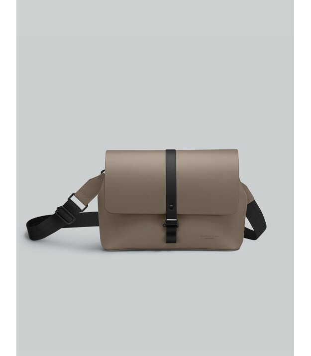 Gaston Luga Splash Crossbody Medium &Ccedil;anta - Kahverengi