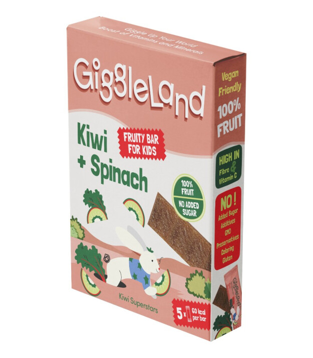 Giggleland Meyve Bar Set (5 Adet) (20 gr) // Kivi & Ispanak