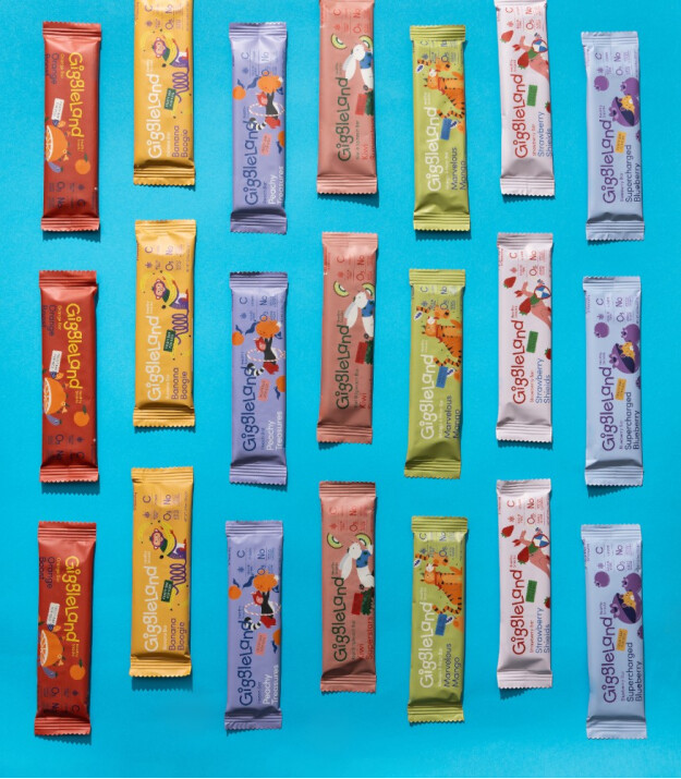 Giggleland Meyve Bar Set (5 Adet) (20 gr) // Kivi & Ispanak