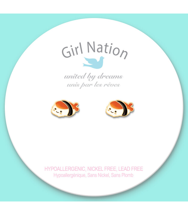 Girl Nation Cutie Küpe // Sushi Time