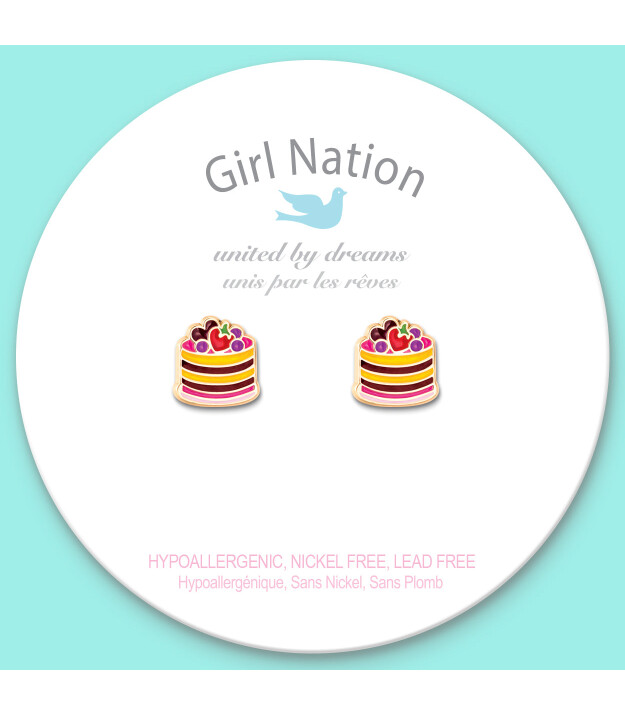 Girl Nation Cutie Küpe // You've Got a Piece of my Tart