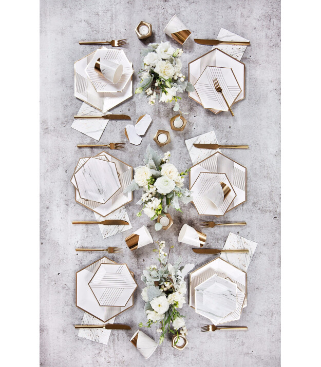 Harlow & Grey - Blanc Bardak - 8'li