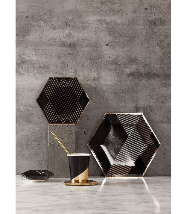 Harlow & Grey - Noir Black Tabak - 8'li - L