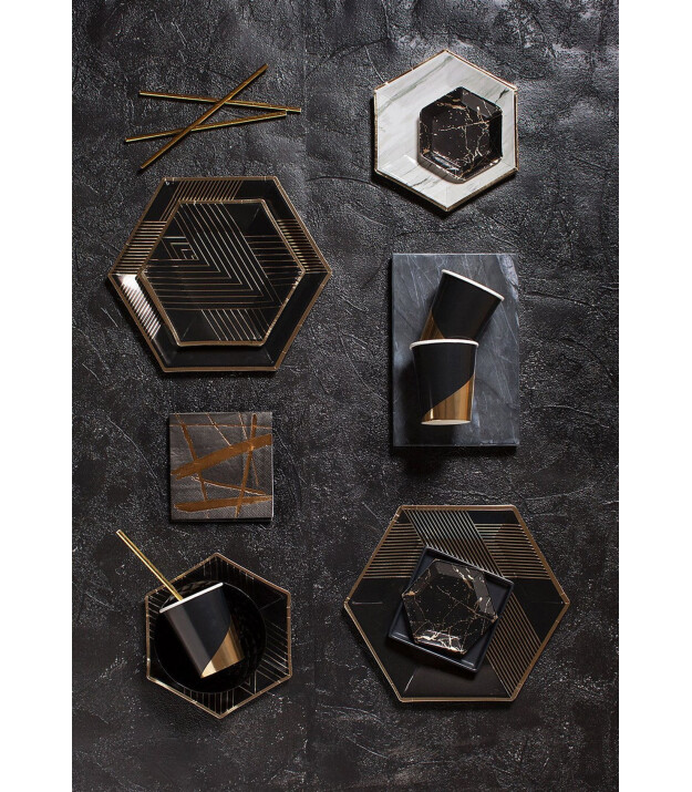 Harlow & Grey - Noir Black Tabak - 8'li - S