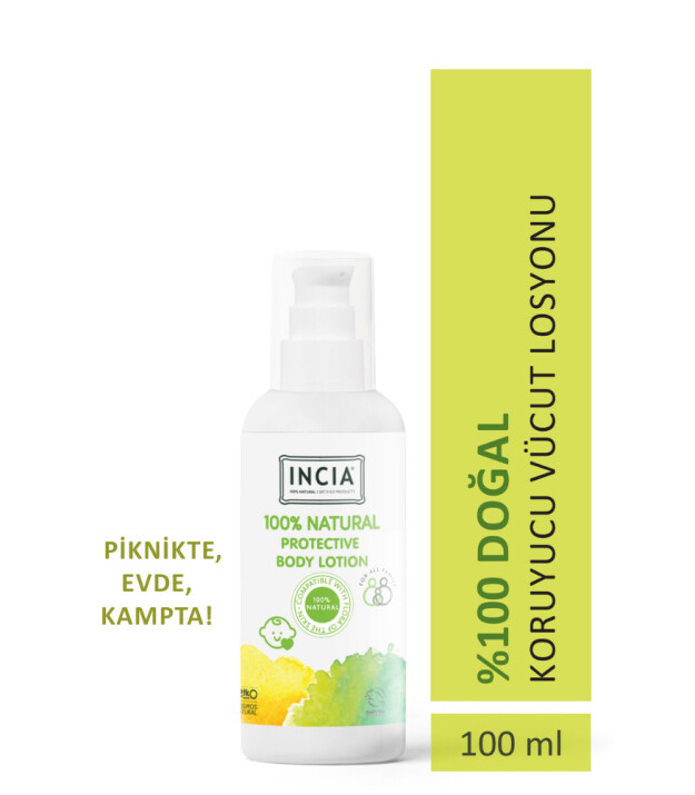 INCIA %100 Doğal Koruyucu Vücut Losyonu 50 ml