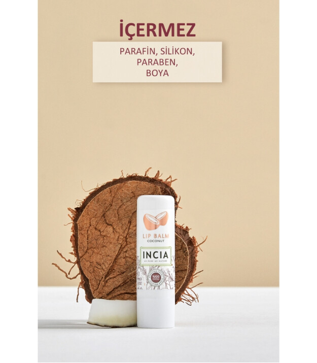 INCIA Kids Dudak Besleyici // Hindistan Cevizli