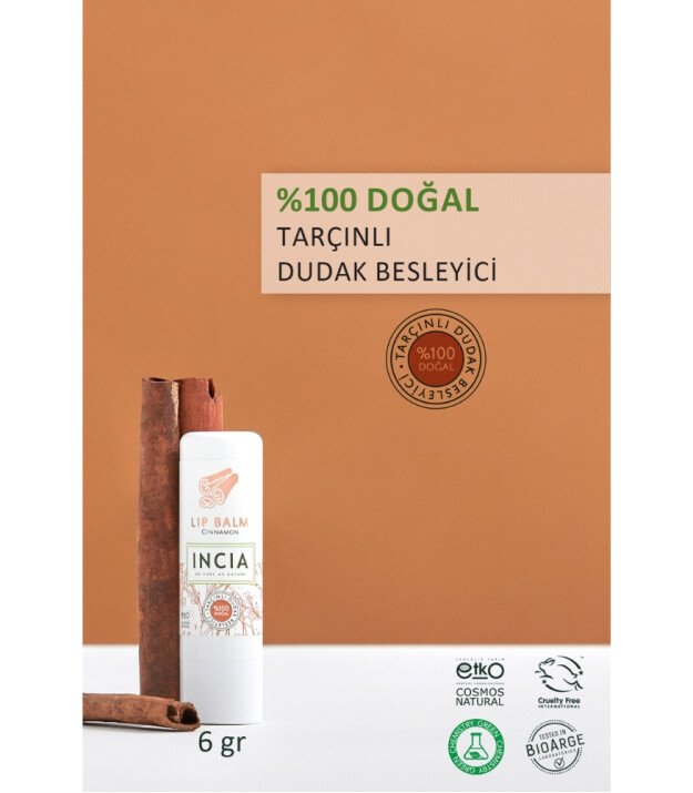 INCIA Kids Dudak Besleyici // Tarçın