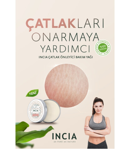 INCIA %100 Doğal Çatlak Onarıcı Balm Yağ