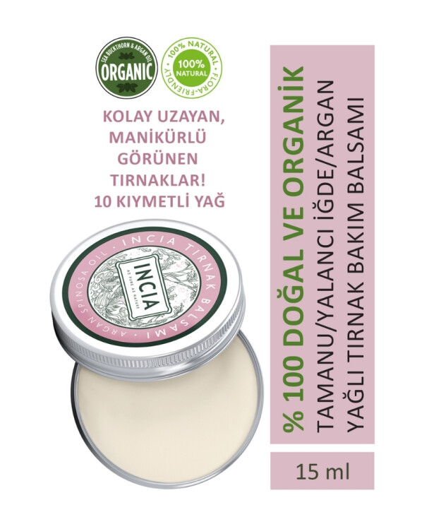 INCIA %100 Doğal Tırnak Bakım Balsam