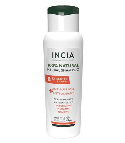 INCIA %100 Doğal Saç Dökülmesine Karşı Etkili Şampuan