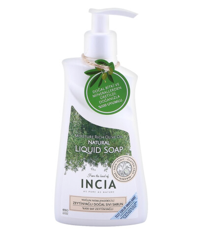 INCIA Zeytinyağlı Sıvı Sabun (Yoğun Nemlendirici)