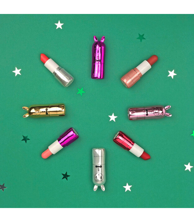 Inuwet Metal Lip Balm Dudak Nemlendirici // Fushia